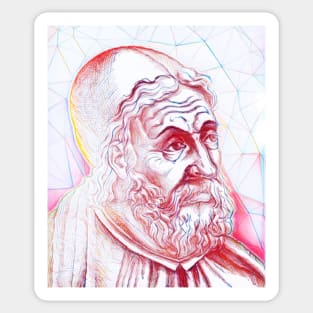 Ptolemy Portrait | Ptolemy Artwork | Line Art Sticker